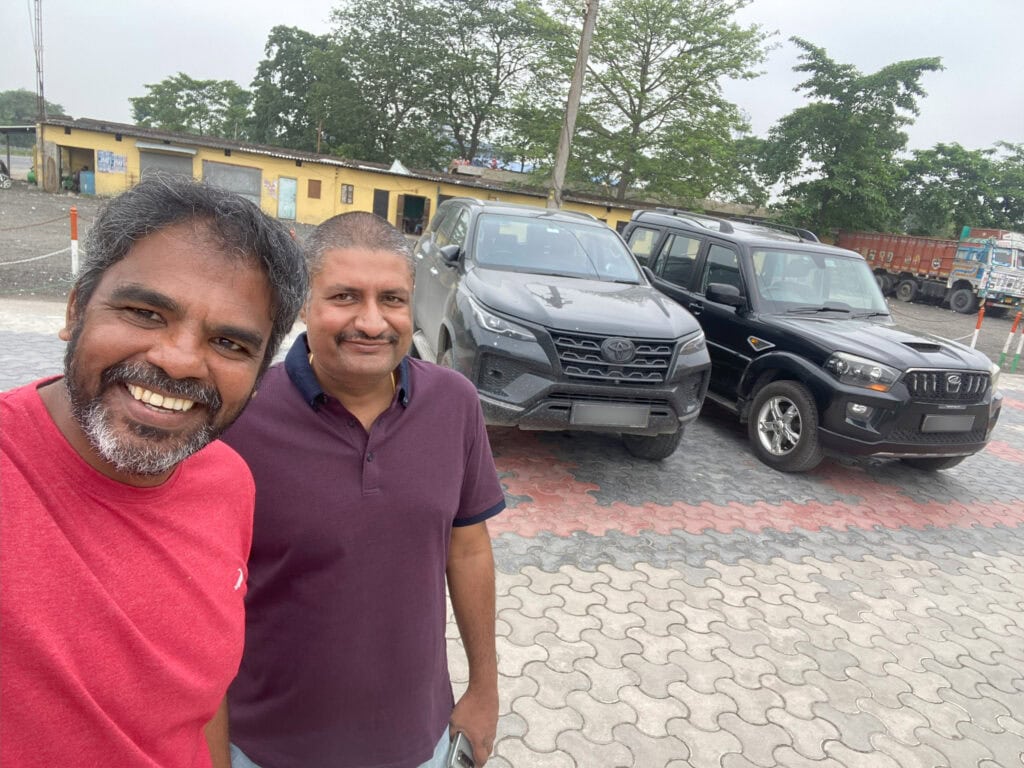 With sheel and our black beasts