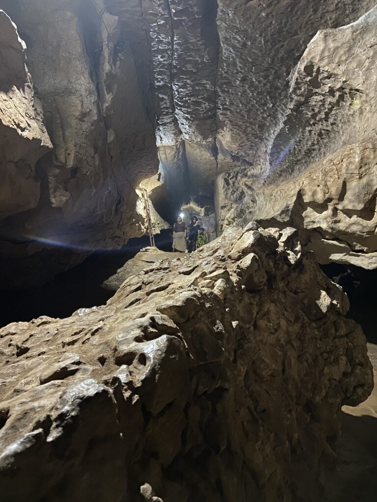 Inside the Arwah cave