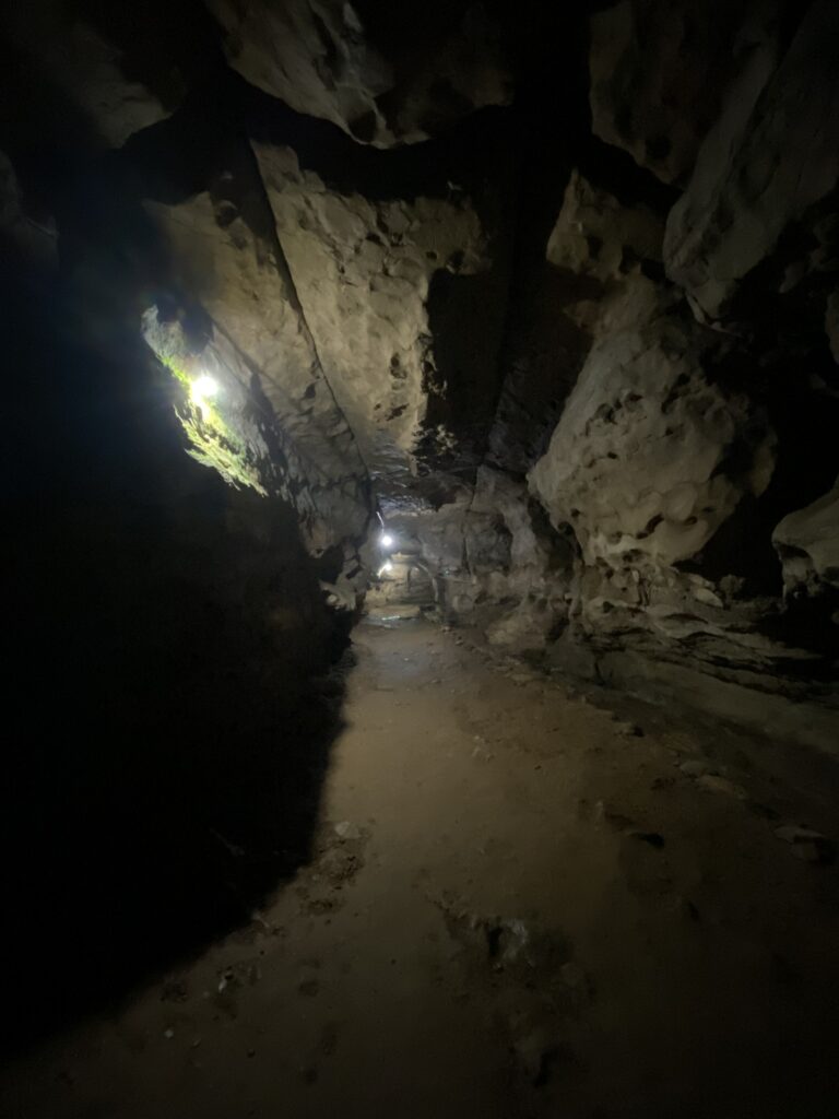 Inside the Arwah cave