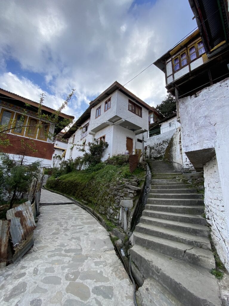 The lanes inside Tawang monastery