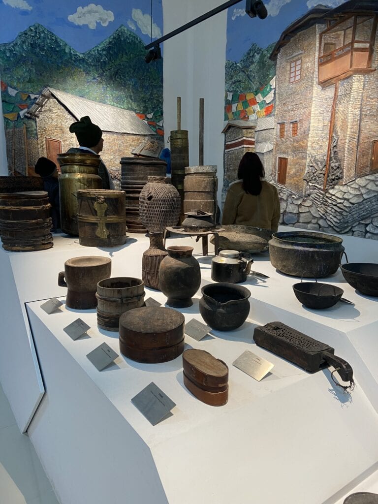 Tools and utensils used by Monpa people