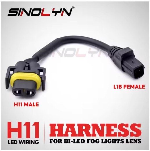 H11 male to L1B female adapter cable